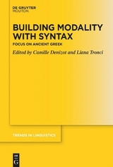 Building Modality with Syntax - 