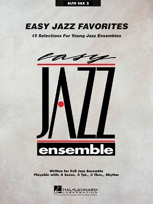 Easy Jazz Favorites - Alto Sax 2 -  Hal Leonard Publishing
