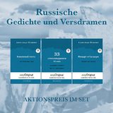 Russische Gedichte und Versdramen (B&uuml;cher + 3 Audio+CDs) - Alexander Puschkin