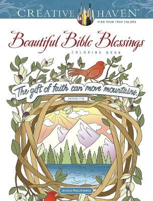 Creative Haven Beautiful Bible Blessings Coloring Book - Jessica Mazurkiewicz