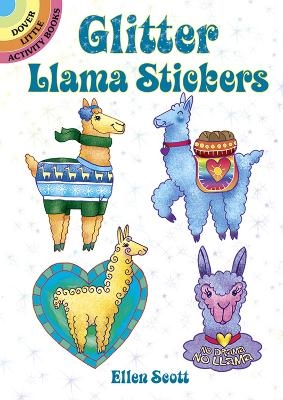 Glitter Llama Stickers - Ellen Scott