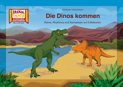 Die Dinos kommen / Kamishibai Bildkarten - Kati Breuer, Yannick Breuer