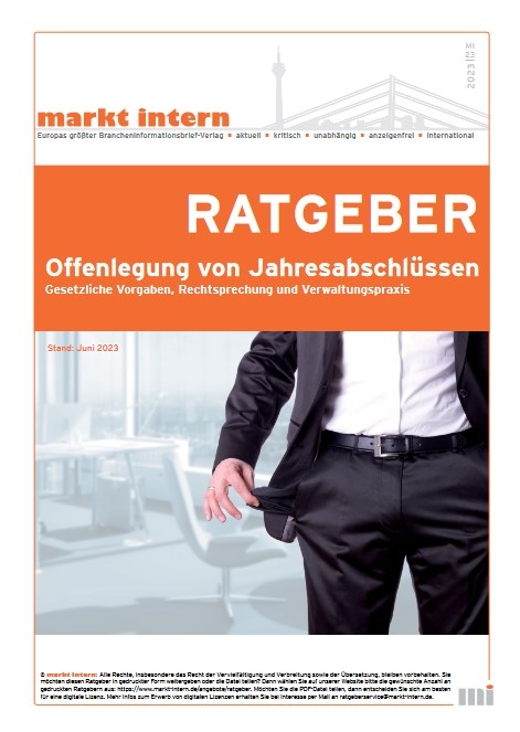 Offenlegung von Jahresabschl&uuml;ssen - Gregor Dr. Kuntze-Kaufhold, Peter Vogt