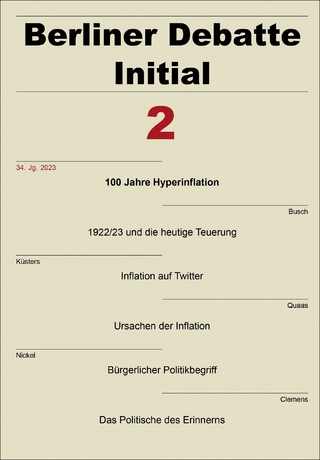 Berliner Debatte Initial 34 (2023) 2