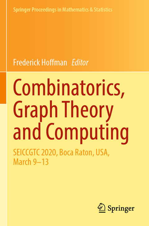 Combinatorics, Graph Theory and Computing - 