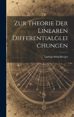 Zur Theorie Der Linearen Differentialgleichungen