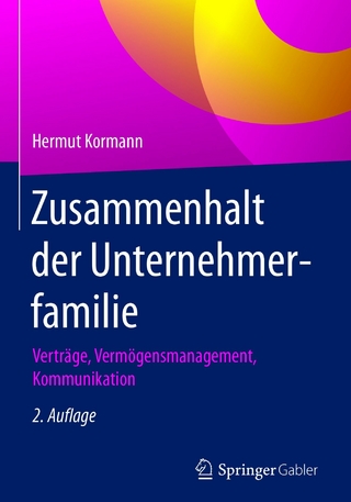 Zusammenhalt der Unternehmerfamilie