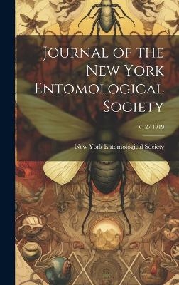 Journal of the New York Entomological Society; v. 27 1919 - 