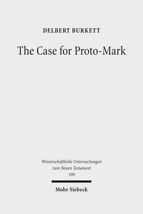 The Case for Proto-Mark -  Delbert Burkett