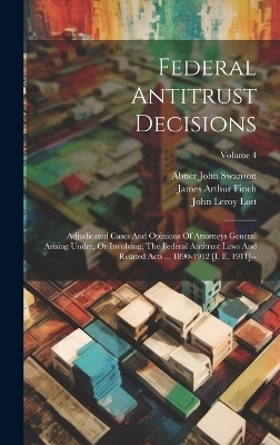 Federal Antitrust Decisions