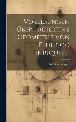 Vorlesungen Über Projektive Geometrie Von Federigo Enriques ... - Federigo Enriques