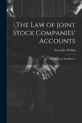 The Law of Joint Stock Companies' Accounts