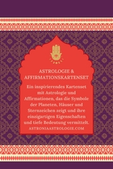 Astronia Astrologie Karten-Set / ASTRONIA ASTROLOGIE & AFFIRMATION KARTEN-SET - Camur Nihan