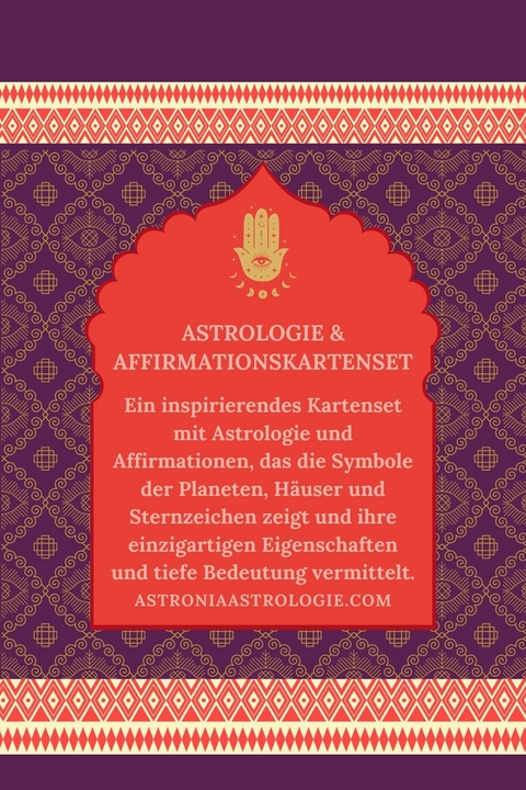 Astronia Astrologie Karten-Set / ASTRONIA ASTROLOGIE & AFFIRMATION KARTEN-SET - Camur Nihan