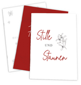 Notizhefte 3er-Set "Stille und Staunen"