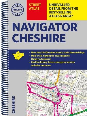 Philip's Navigator  Street Atlas Cheshire -  Philip's Maps