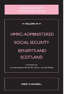 Social Security Legislation 2023/24 Volume IV