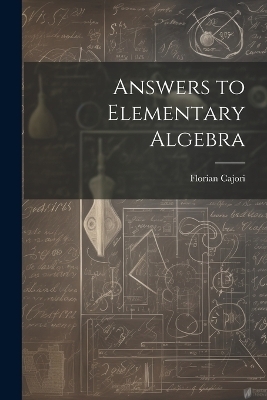 Answers to Elementary Algebra
