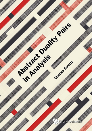 ABSTRACT DUALITY PAIRS IN ANALYSIS