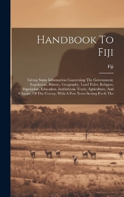 Handbook To Fiji