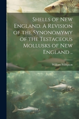 Shells of New England. A Revision of the Synonomymy of the Testaceous Mollusks of New England .. - William 1832-1872 Stimpson