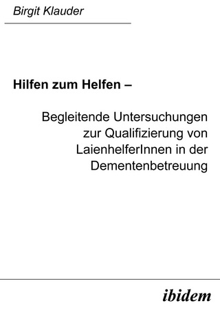 Hilfen zum Helfen