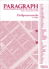 Paragraph - Zivilprozessrecht - Deixler-Hübner, Astrid