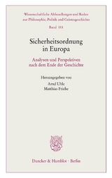 Sicherheitsordnung in Europa. - 