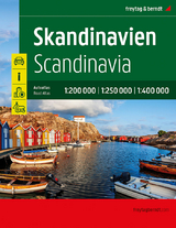 Skandinavien, Autoatlas 1:200.000 - 1:400.000, freytag & berndt - 