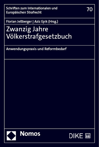 Zwanzig Jahre Völkergesetzbuch