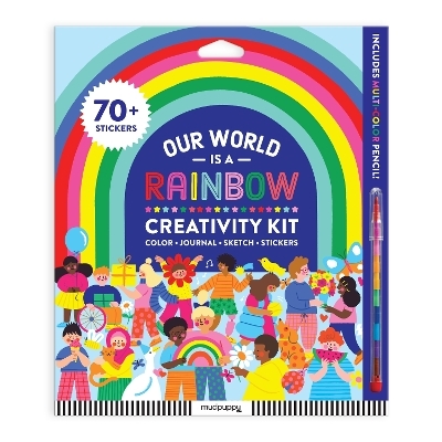 Our World is a Rainbow Creativity Kit -  MUDPUPPY