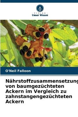 N&auml;hrstoffzusammensetzung von baumgez&uuml;chteten Ackern im Vergleich zu zahnstangengez&uuml;chteten Ackern - O'Neil Falloon
