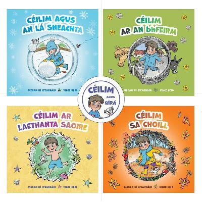 Ceilim agus Rira Pacaiste 4 Leabhar - Megan Ni  Ifearnain