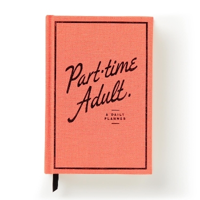 Part-Time Adult Undated Daily Planner -  Brass Monkey,  Galison