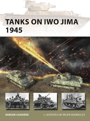 Tanks on Iwo Jima 1945 - Romain Cansi&egrave;re