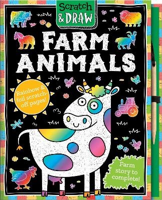 Scratch and Draw Farm Animals - Scratch Art Activity Book - Arthur Over