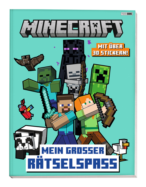 Minecraft: Mein gro&szlig;er R&auml;tselspa&szlig; -  Panini