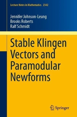 Stable Klingen Vectors and Paramodular Newforms - Jennifer Johnson-Leung, Brooks Roberts, Ralf Schmidt