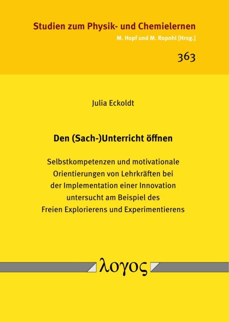 Den (Sach-)Unterricht &ouml;ffnen - Julia Eckoldt