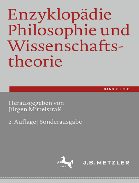 Enzyklop&auml;die Philosophie und Wissenschaftstheorie - 