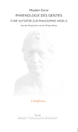 Phrenologie des Geistes - Mladen Dolar