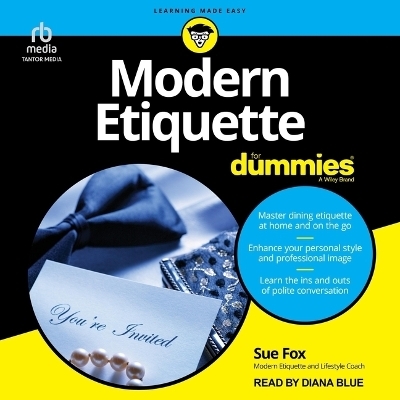 Modern Etiquette for Dummies - Sue Fox