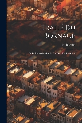 Traité du Bornage