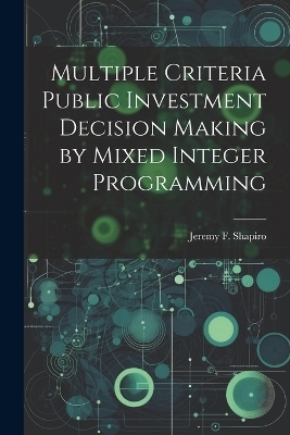 Multiple Criteria Public Investment Decision Making by Mixed Integer Programming