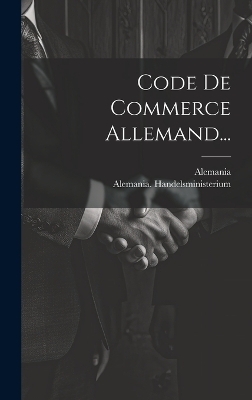 Code De Commerce Allemand... - Alemania Handelsministerium
