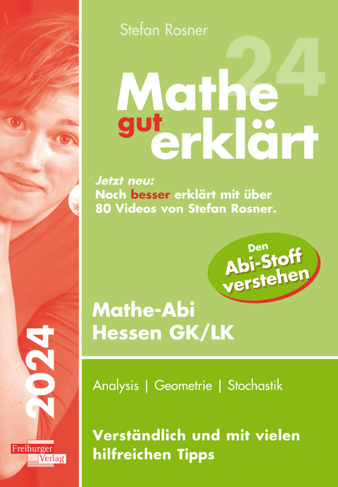 Mathe gut erkl&auml;rt 2024 Hessen Grundkurs und Leistungskurs - Stefan Rosner