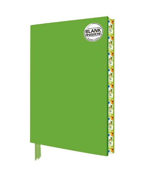 Spring Green Blank Artisan Notebook (Flame Tree Journals) - 