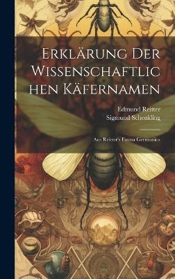 Erklärung der wissenschaftlichen Käfernamen