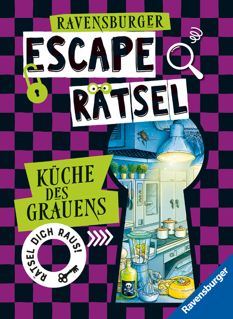 Ravensburger Escape R&auml;tsel - K&uuml;che des Grauens - Anne Scheller