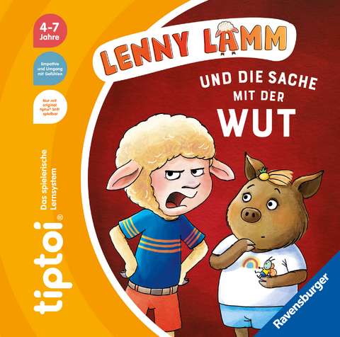 tiptoi&reg; Bildergeschichten &uuml;ber den Umgang mit Gef&uuml;hlen - Lenny Lamm und die Sache mit der Wut - Anja Kiel